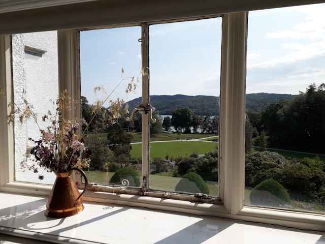 Sedbergh International Summer School - A school window with a spectacular view Sedbergh International Summer School - A school window with a spectacular view