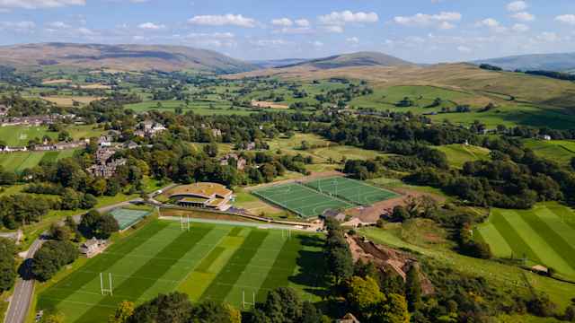 Sedbergh School - Campus and surrounding area Sedbergh School - Campus and surrounding area