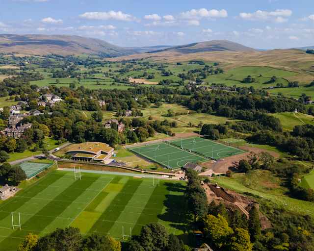 Sedbergh School - Campus and surrounding area Sedbergh School - Campus and surrounding area