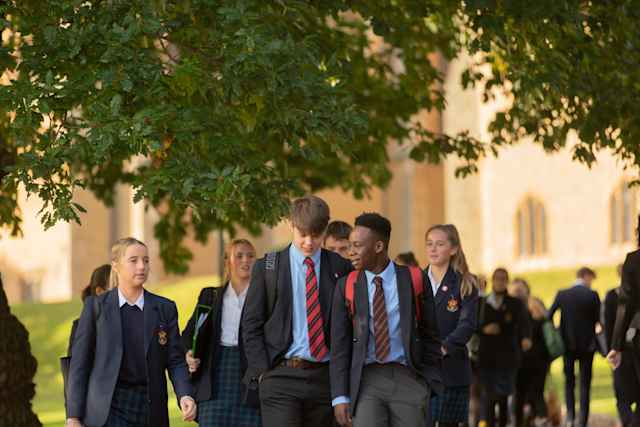 Malvern College - Group of students Malvern College - Group of students