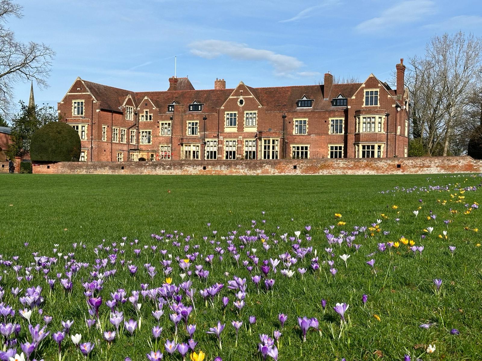Bromsgrove School - the IB school in spring time