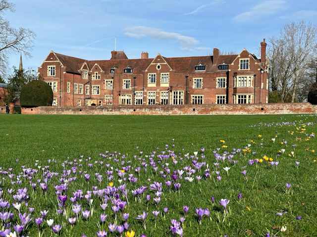 Bromsgrove School - the IB school in spring time Bromsgrove School - the IB school in spring time