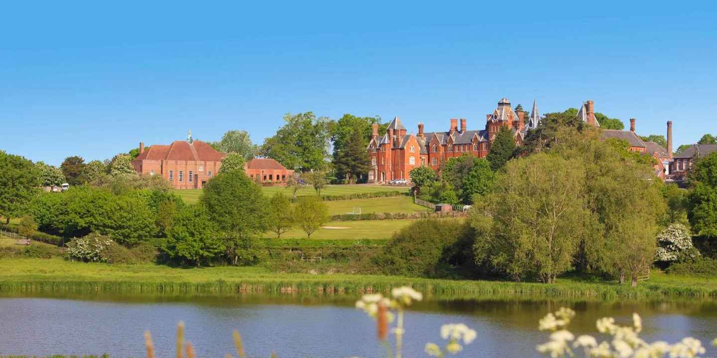 Framlingham College - Campus Blick auf die Schule Framlingham College - Campus Blick auf die Schule