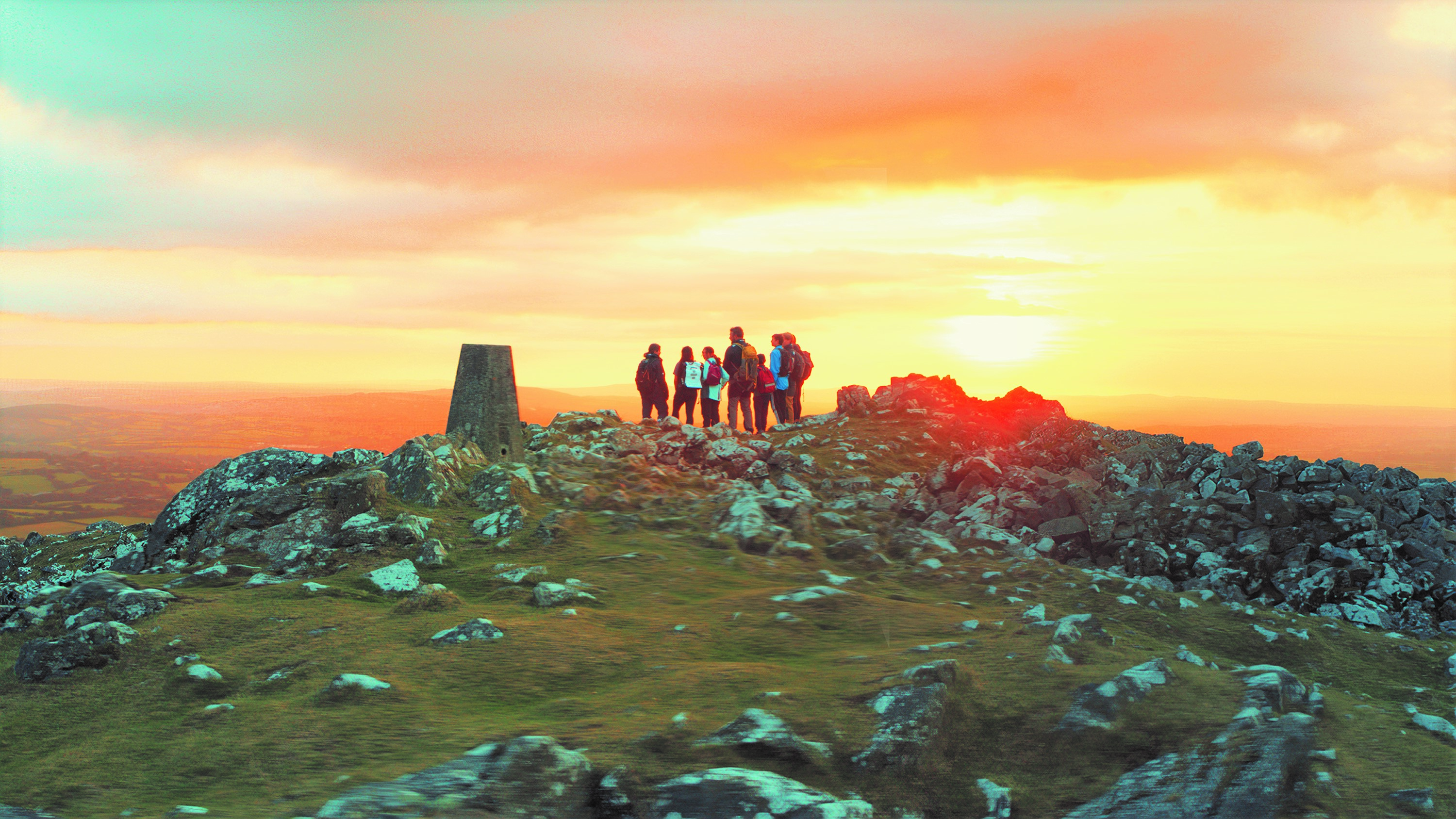 Mount Kelly College - SchülerInnen bei einem Ausflug zum Sonnenaufgang