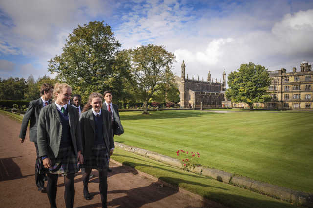 Stonyhurst-College - Schülergruppe