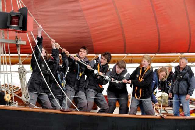 Dauntsey's School - on Sailing Boat Jolie Brise