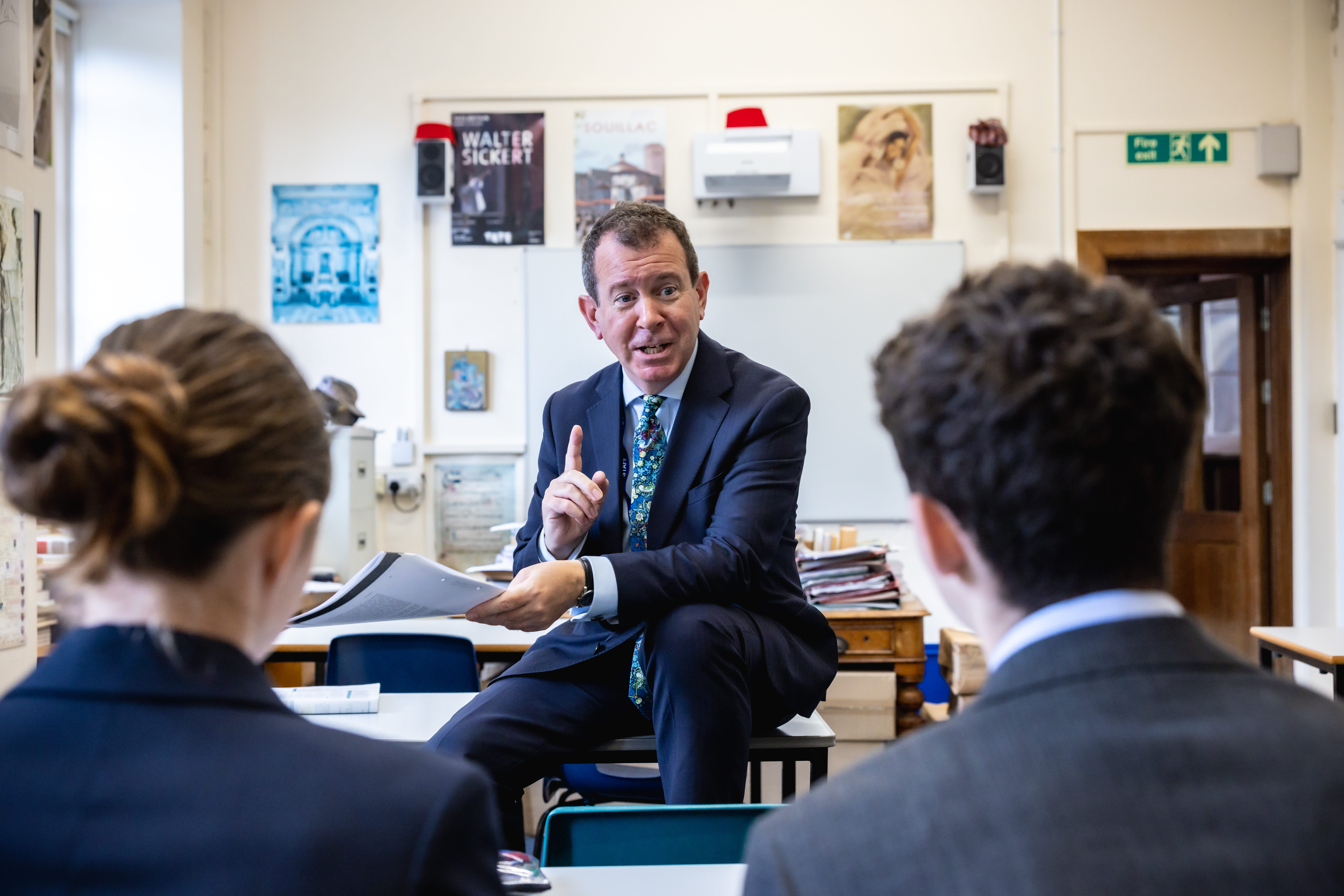 Lancing College - Teacher in lesson
