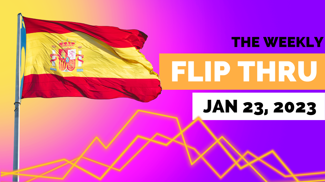 Cover Image for Weekly Flip Thru: Crypto Lender Genesis Files for Bankruptcy, Spain’s Central Bank to Test Digital Payments in 2023