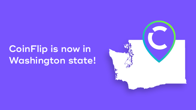 Cover Image for CoinFlip Enters Washington State + New ATM Locations in March