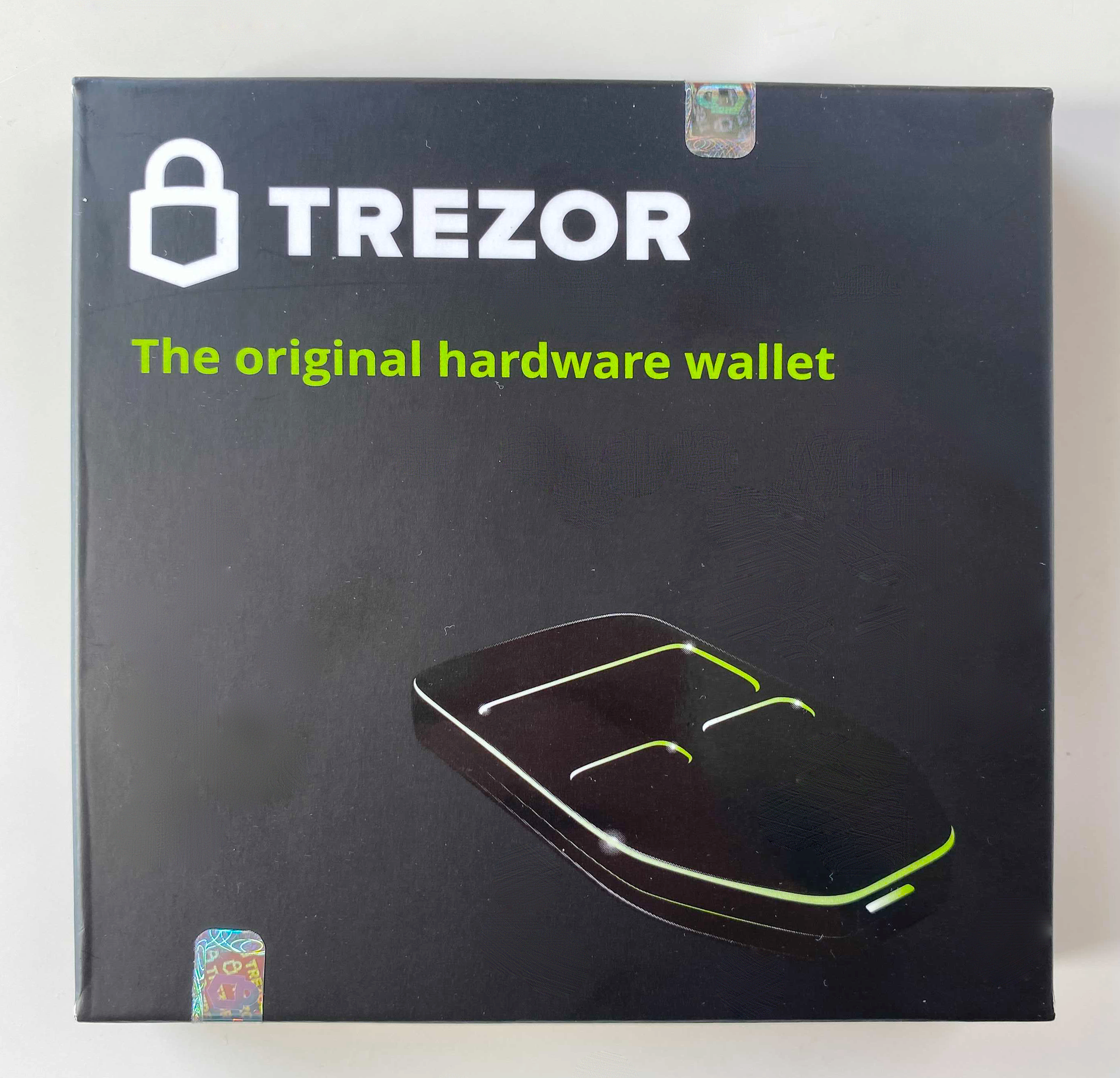 trezor wallet box