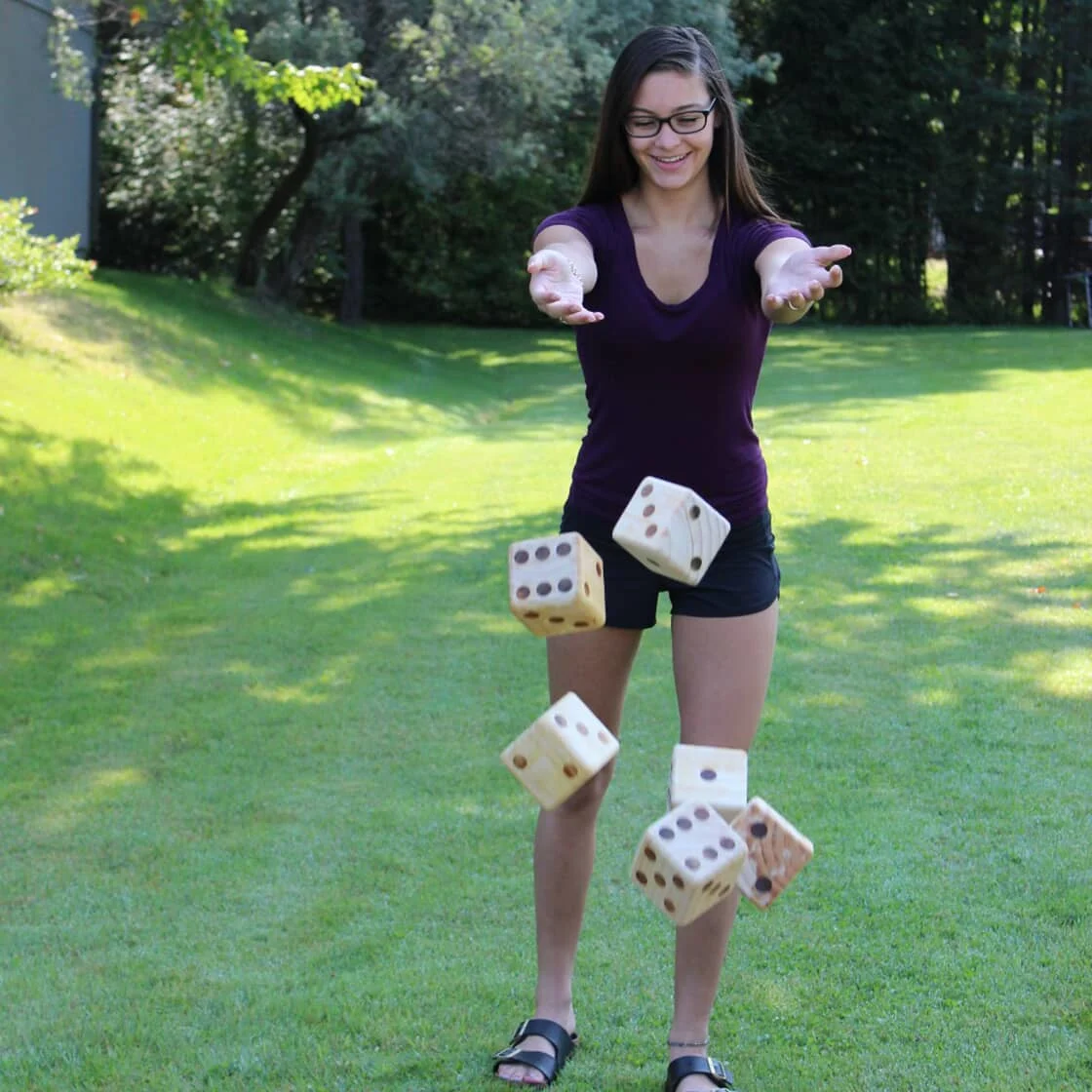 Giant Wooden Dice