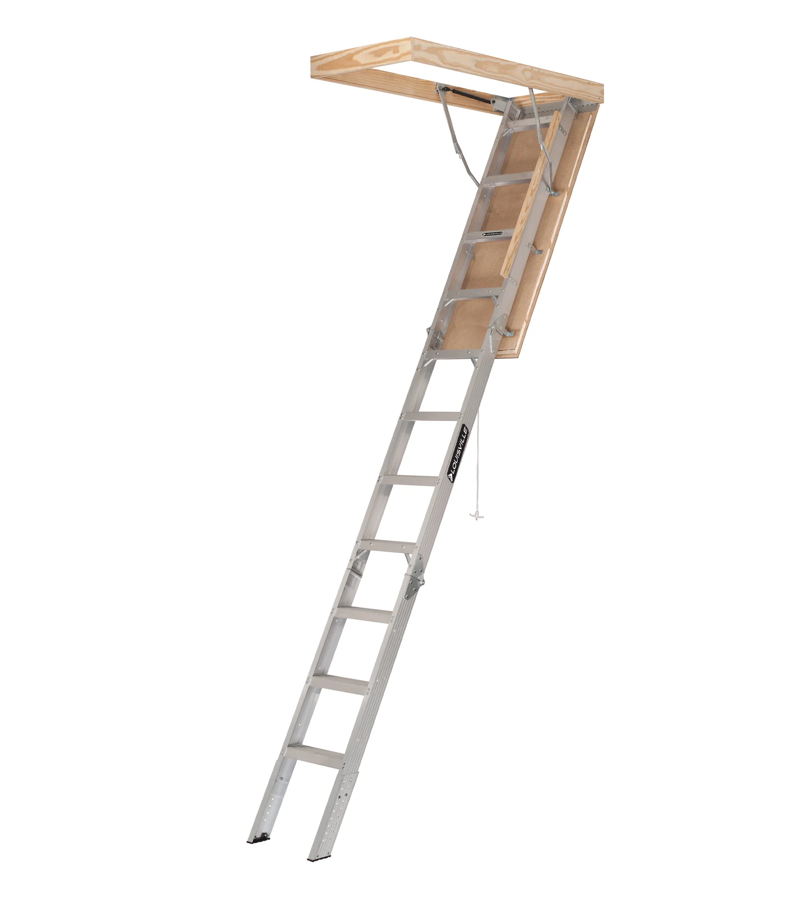 An attic ladder