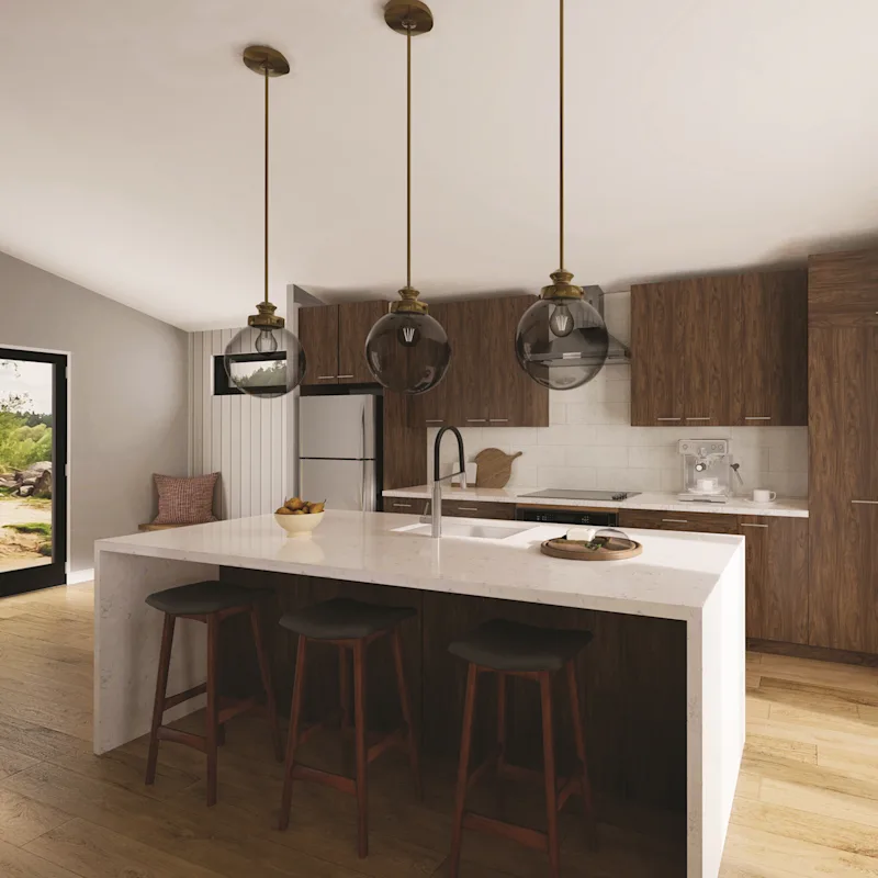 Minimal, modern kitchen