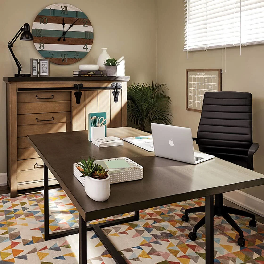 Organized home office