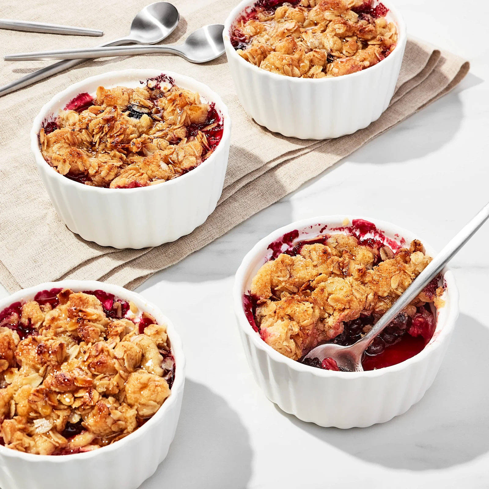 Chefman Mini Mixed Berry Cobblers