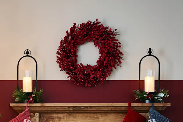 Rustic Yuletide - Banner (Wreaths/Garlands) Image