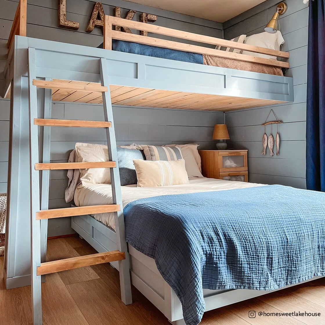 Diy bunk deals bed steps