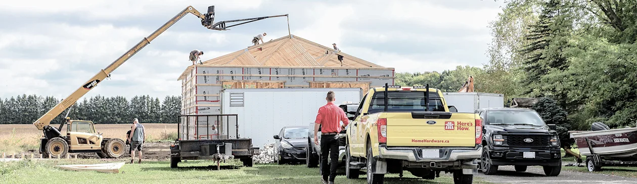 Exterior projects for PROs - garage build