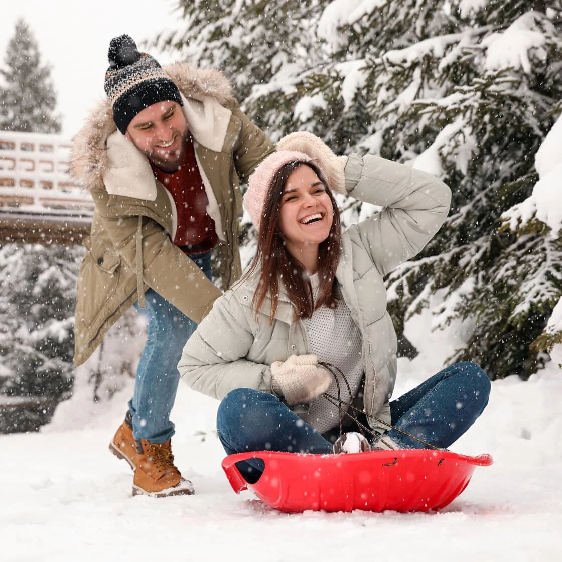 Sledding