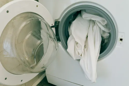 A full washing machine