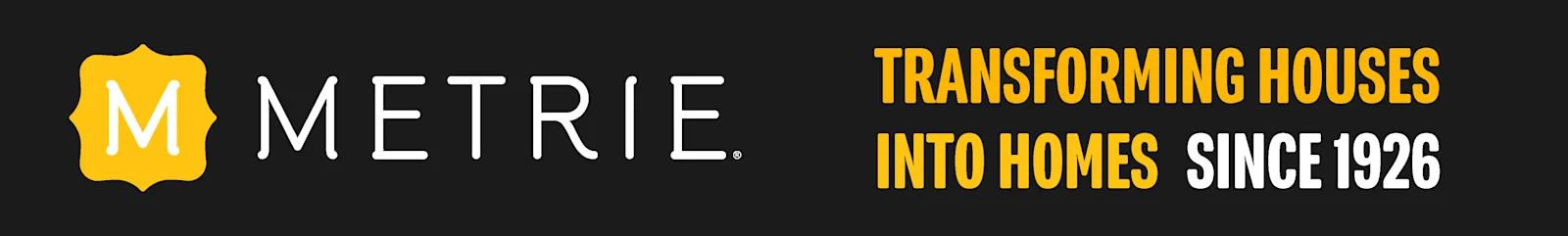 Metrie Brand Page Header Image