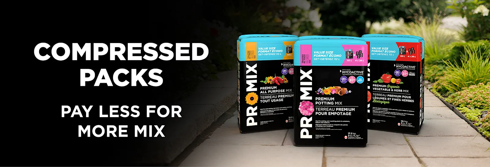 Pro-Mix - Compressed Packs