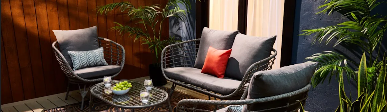 Outdoor Cushions & Pillows (Patio & Outdoor Furniture) - Theme Page Banner Image