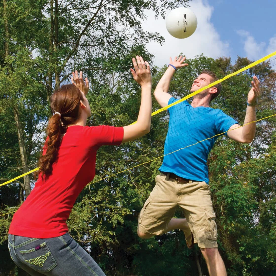 Ensemble de volleyball et badminton