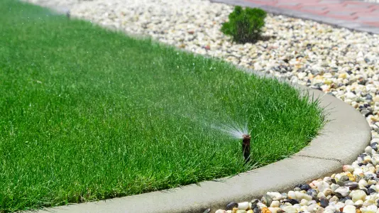 A sprinkler