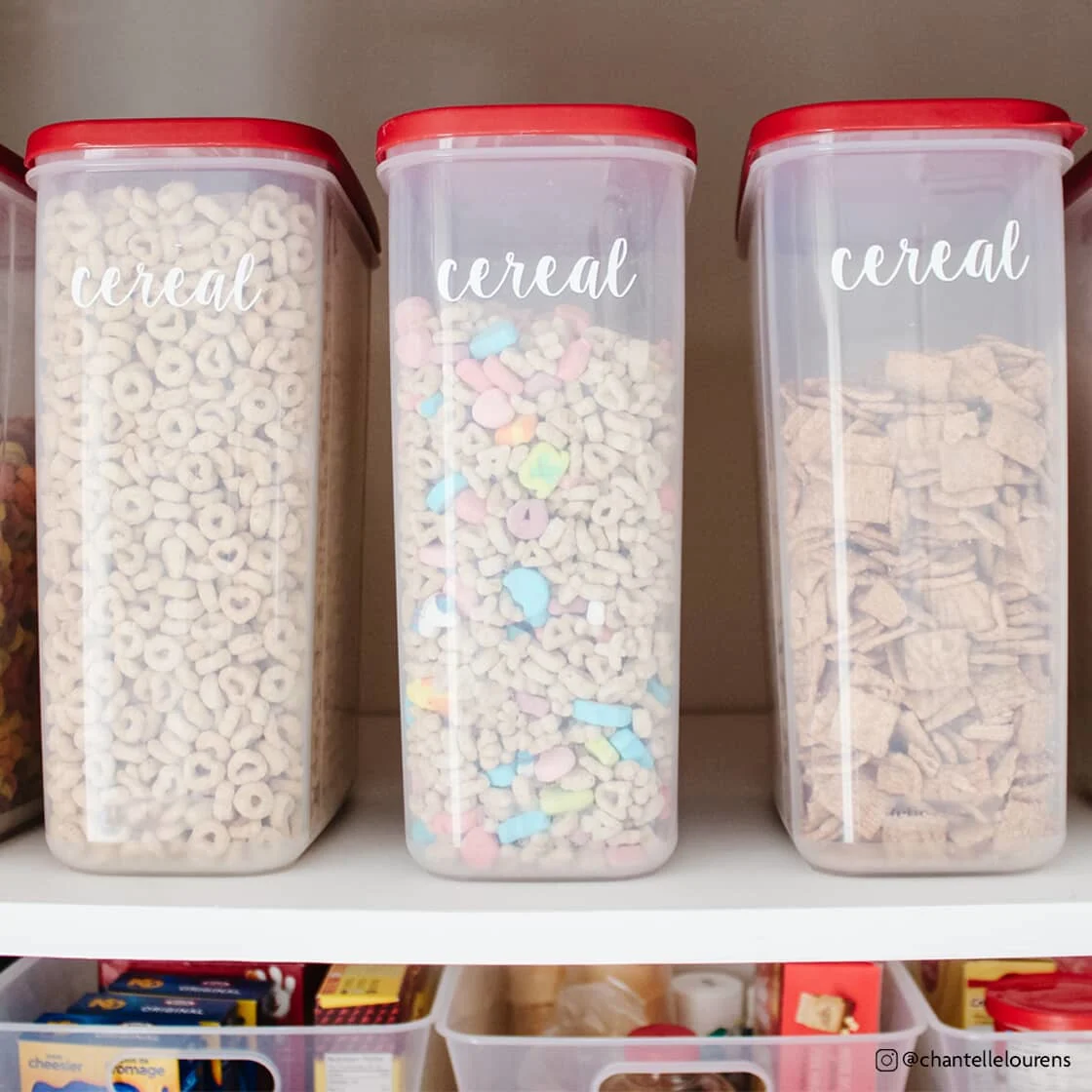Cereal containers