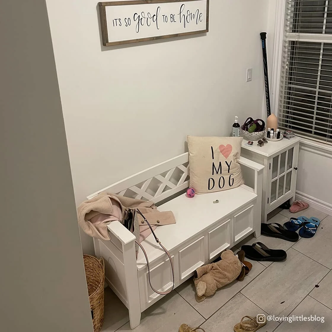 finished bench