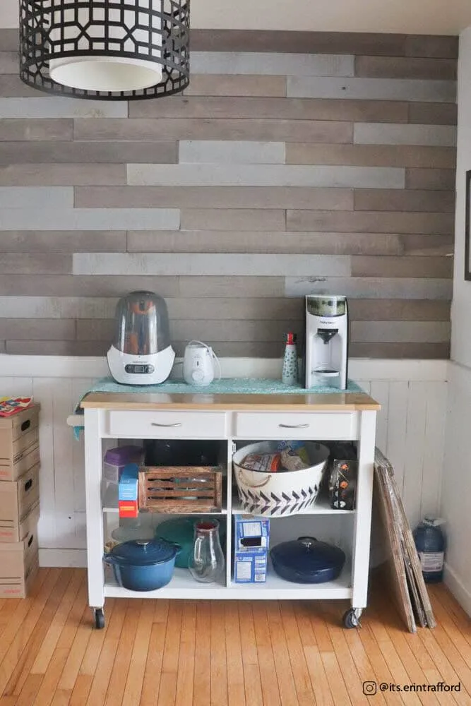 Kitchen island before