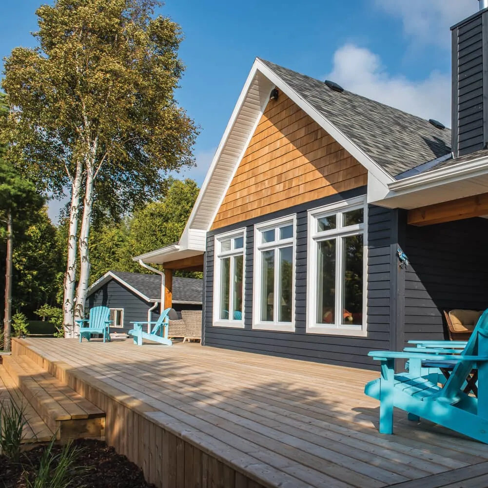 Pressure Treated Lumber Deck
