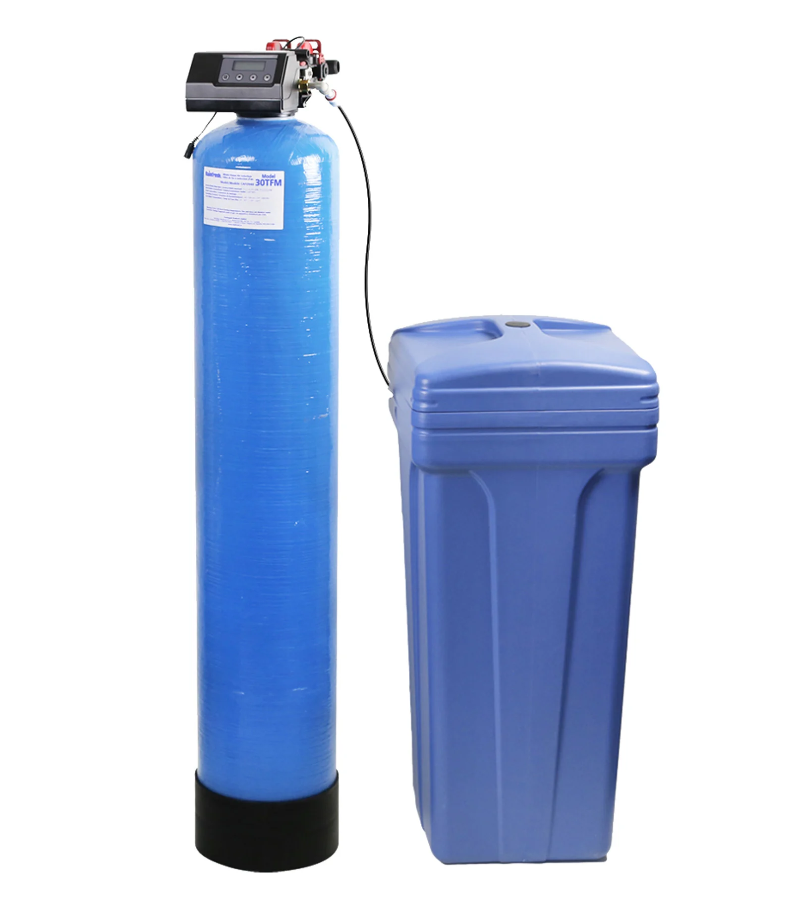A Ion Exchange Dual-Tank Water Softener