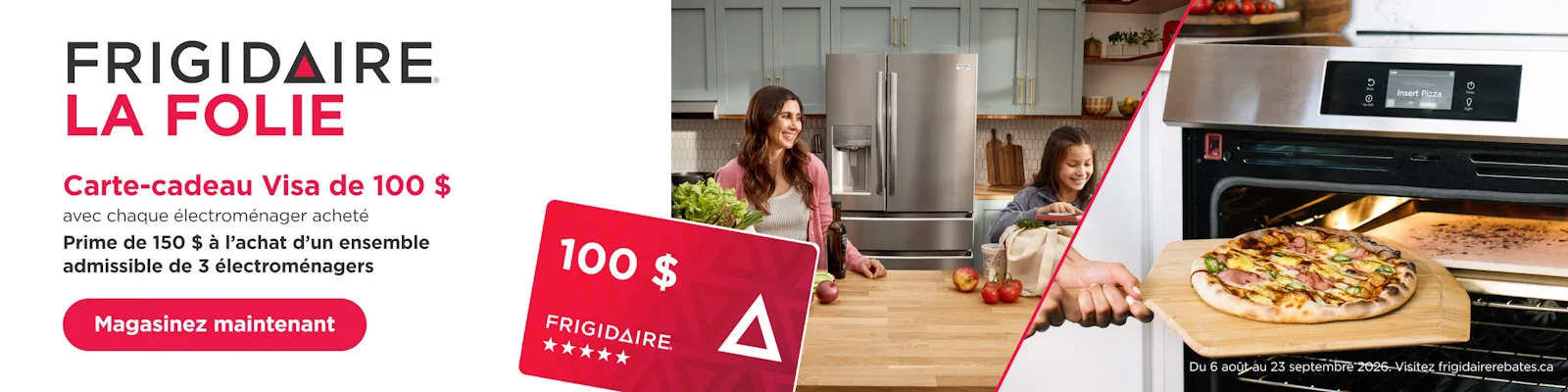 Frigidaire - Visa Gift Card
