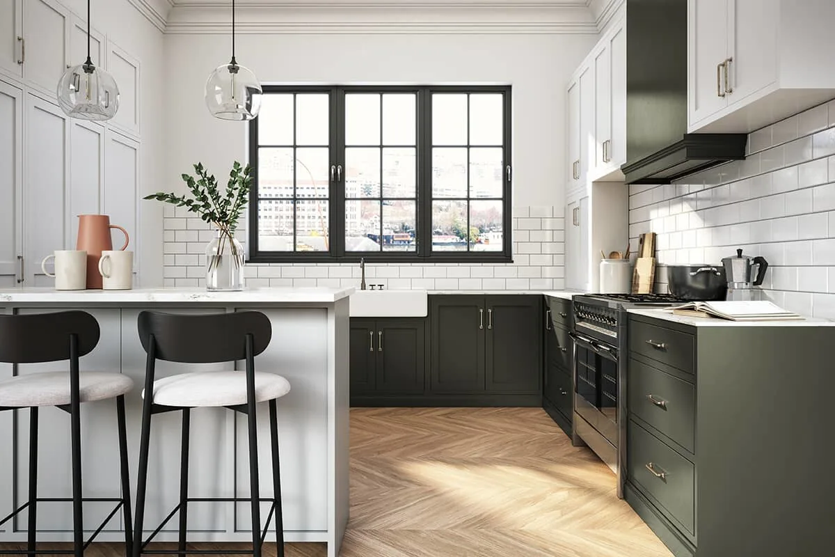 Kitchen with Sanctuary Paint