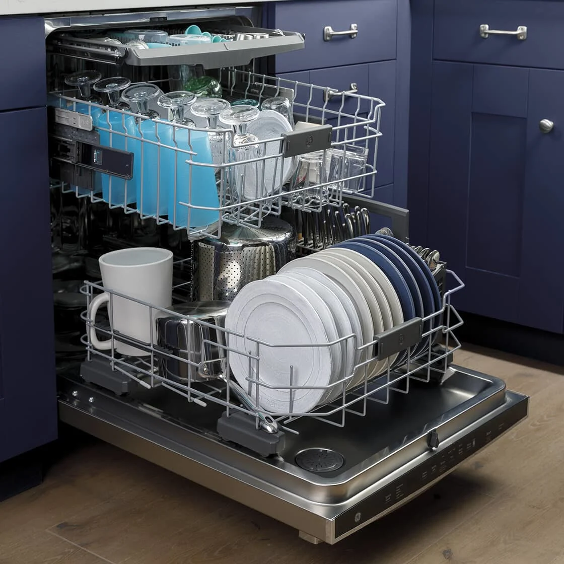 A dishwasher