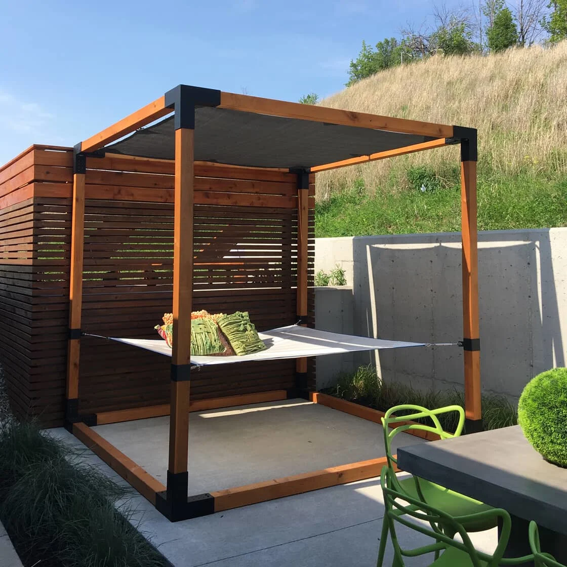 A pergola.