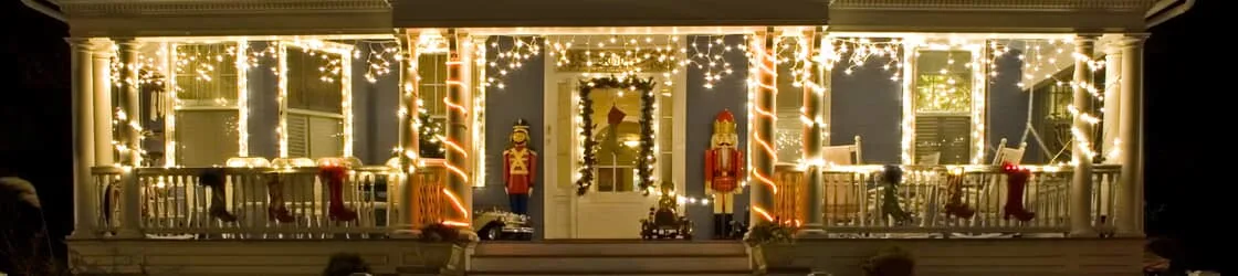 get outdoors ready for christmas decor