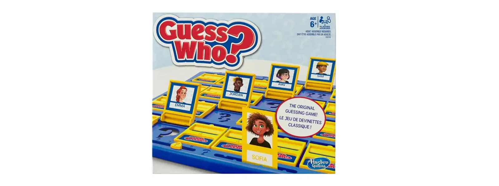 Jeux de cartes classiques de Hasbro Games (Clue, Connect 4, Guess Who)