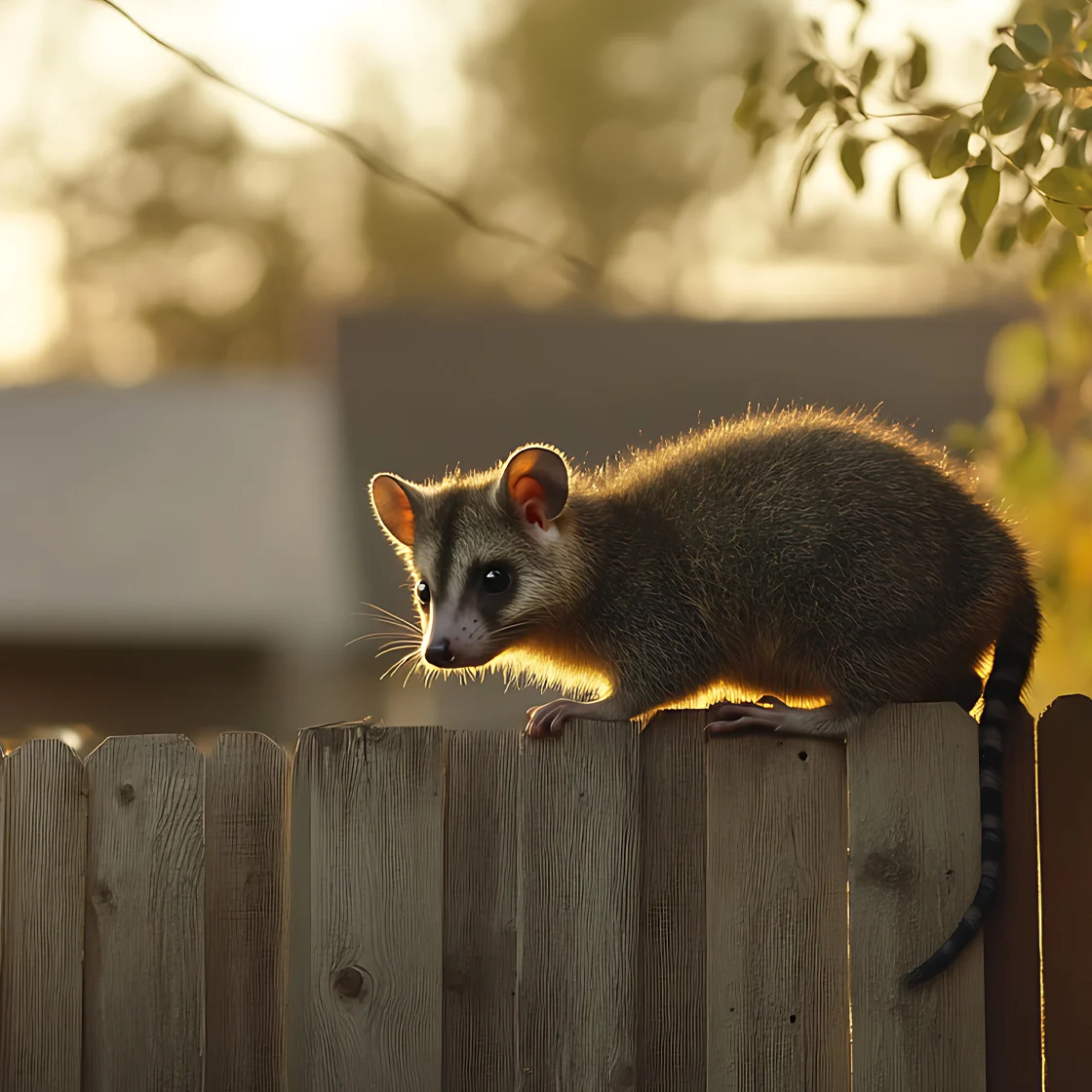 Un opossum