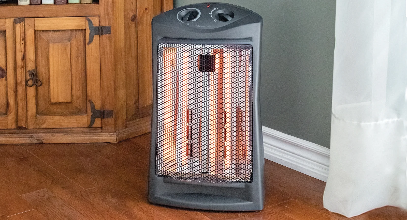 An infrared heater