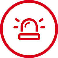 Emergency light icon