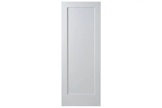 white hinge door