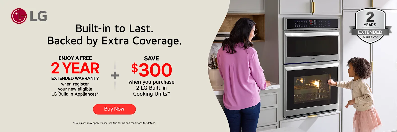 LG Promo - Built-in to Last Image