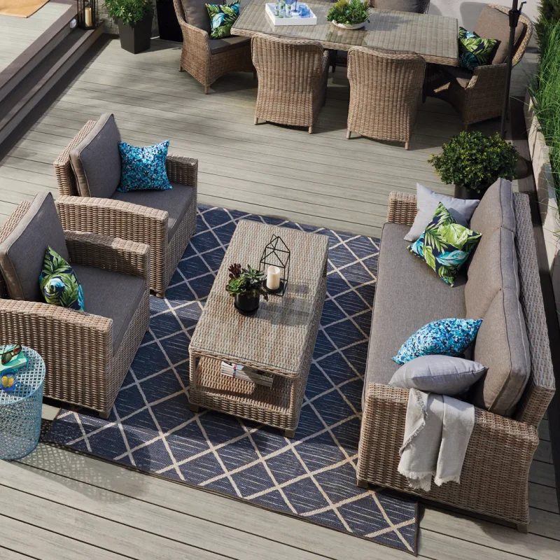 Fabric patio furniture 