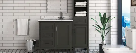 A bathroom