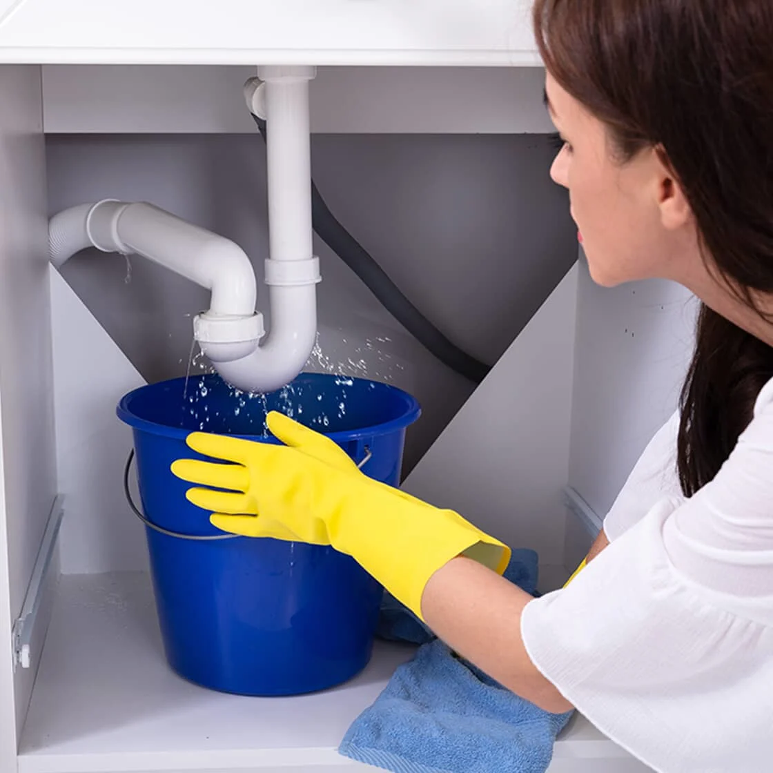 under our sink