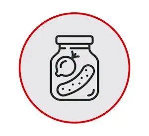 image of Preserving with mason jars