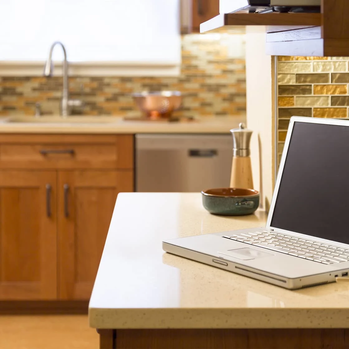 Kitchen office desk